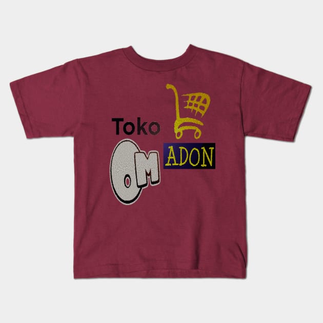 toko om adon Kids T-Shirt by toko om adon